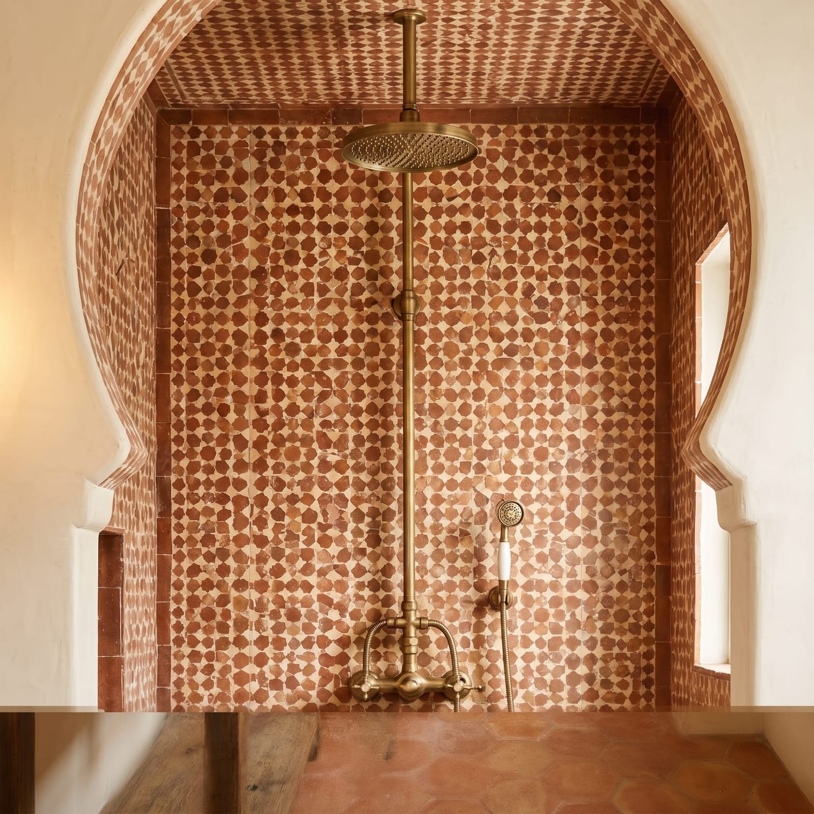 Gotonovo Exposed Pipe Shower System