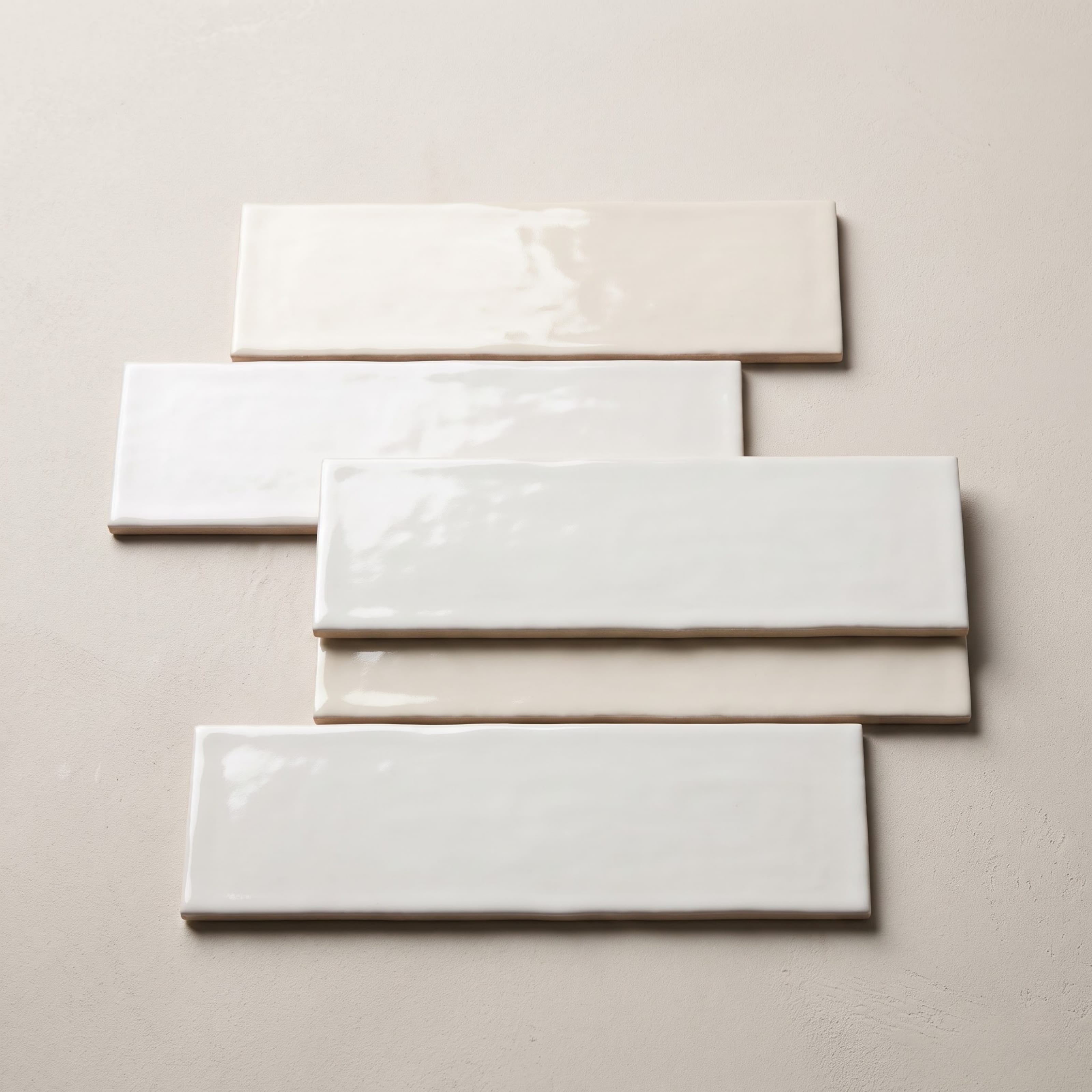 Bedrosians Cloé 2.5" x 8" Ceramic Wall Tile in White