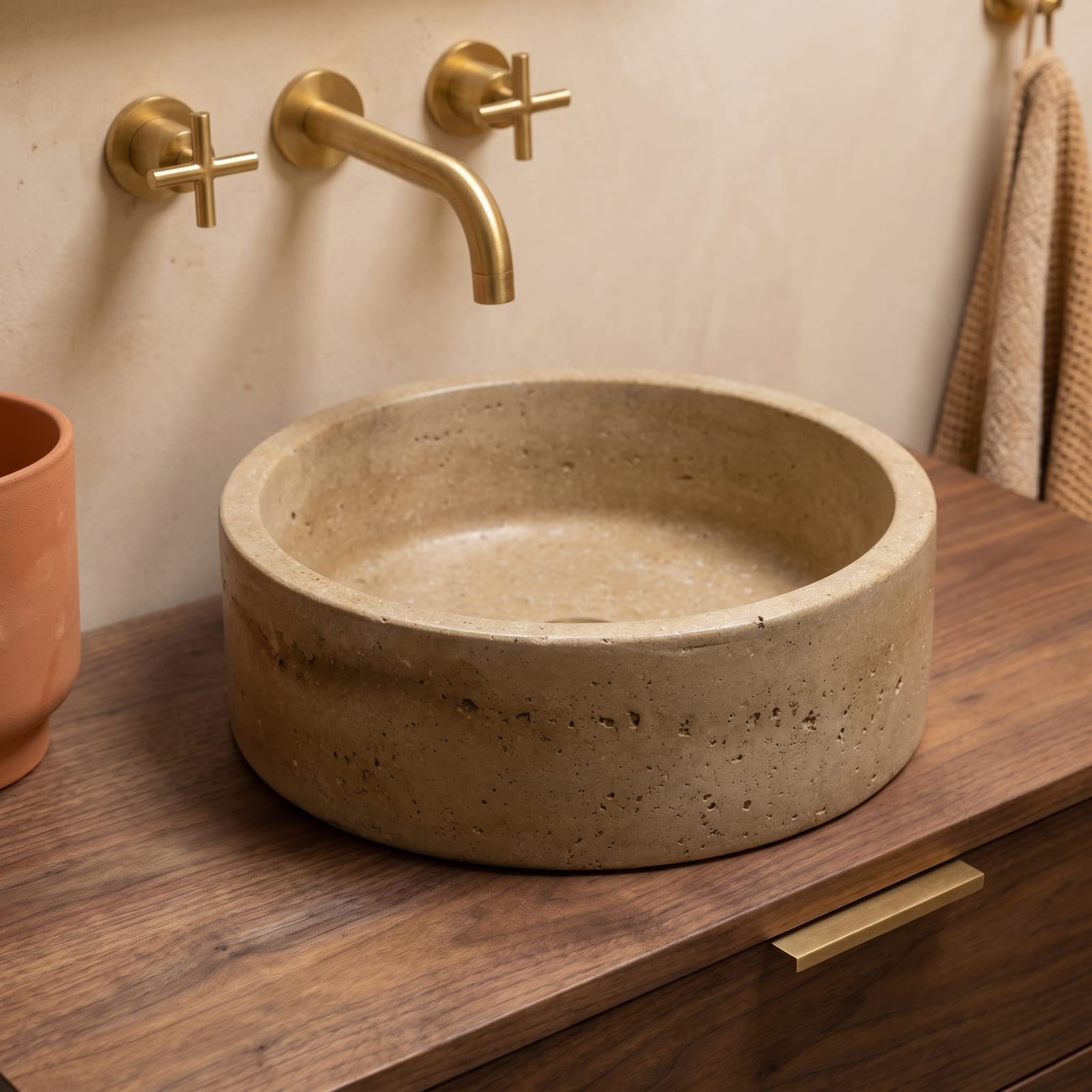 Native Trails Morro 15" Concrete Vessel Sink (Ash)