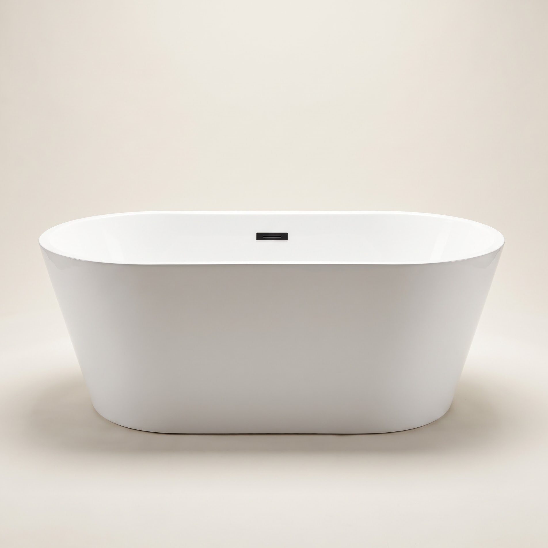 WOODBRIDGE 59-Inch Freestanding Soaking Tub
