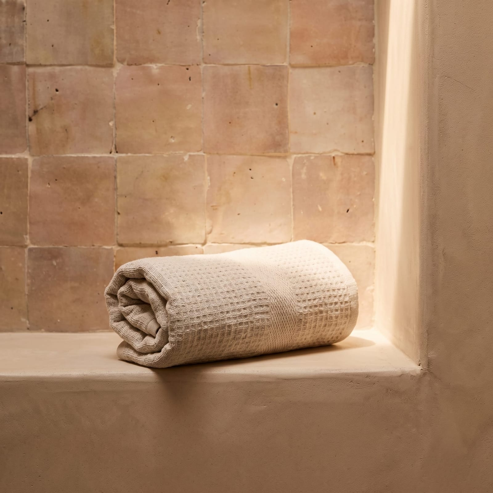 Casaluna™ Waffle Hand Towel (Natural)