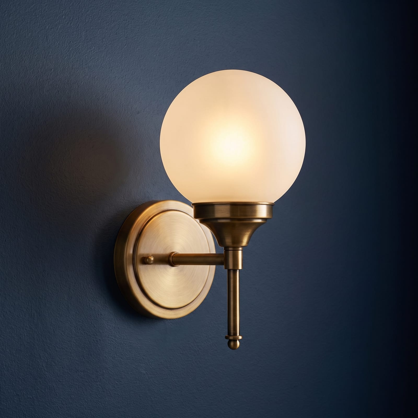 Rejuvenation Allenglade Single Sconce (Aged Brass)